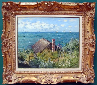 The Cabin at Saint-Adresse by Claude Monet